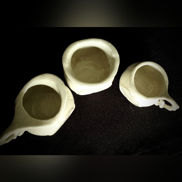 Beautiful Ironstone Mini-Pitcher & Matching Pieces - Artist Signed & Dated 1969 - Picture 8 of 8